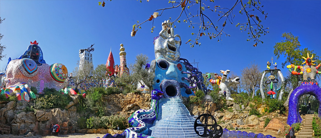Le "Jardin des Tarots" de Niki de Saint Phalle (Capalbio, … | Flickr