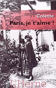 Paris, je t'aime
 ! par Colette