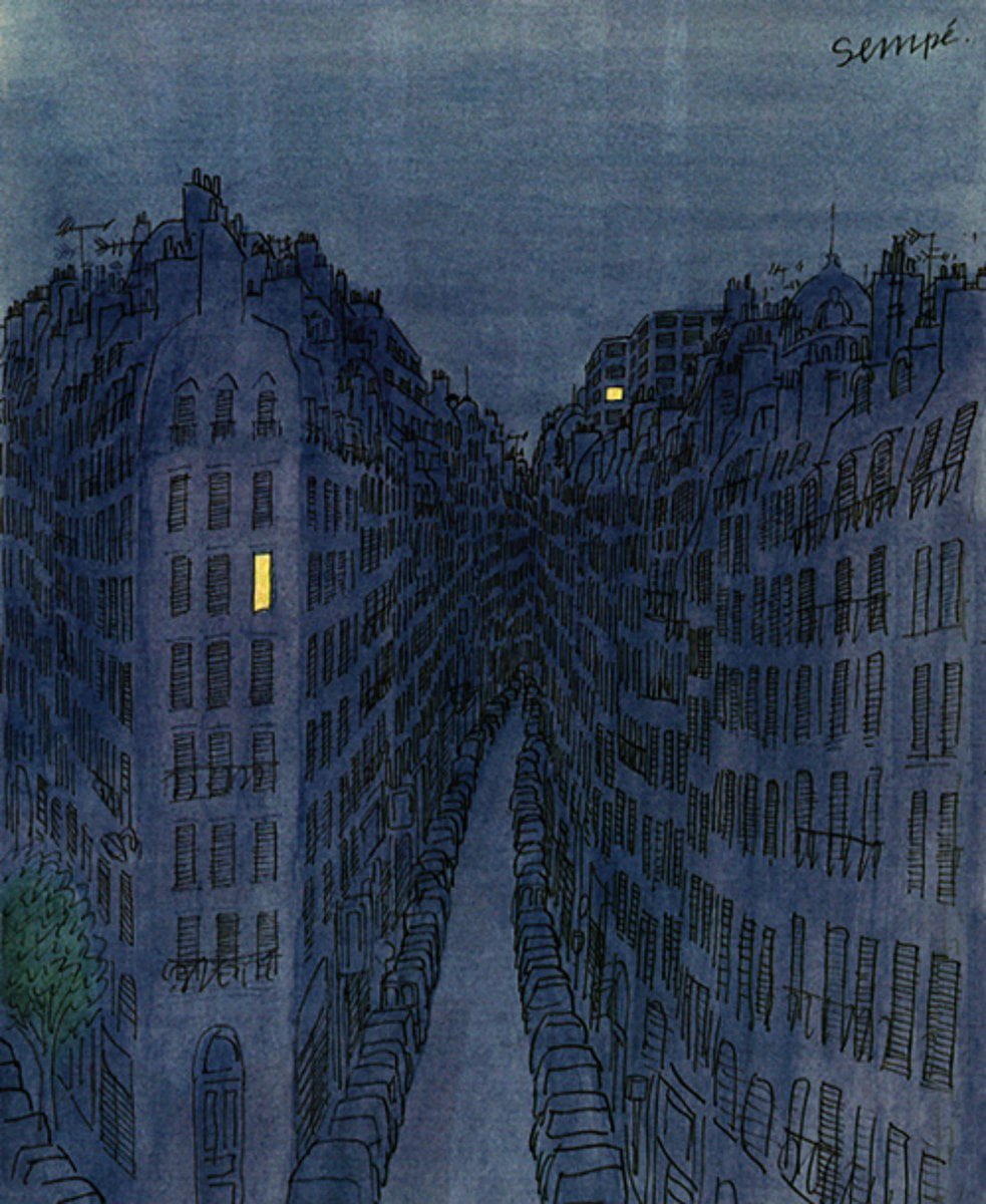 Léo on Twitter: &quot;Jean-Jacques Sempé
 avec une illustration de 1932. Passez une excellente #nuit à venir. https://t.co/LwMQxYUDKz&quot; / Twitter
