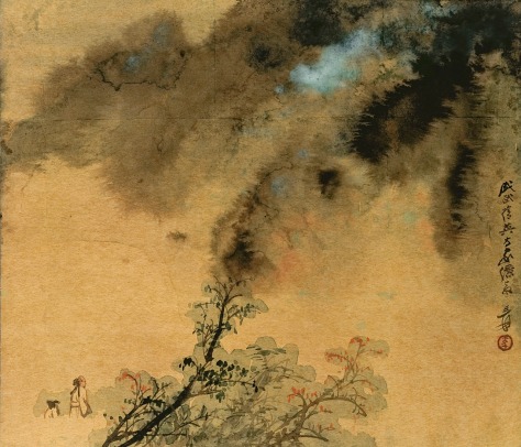 Peinture de montagne et d'eau : peinture shanshui – fleurdepluie.leblog